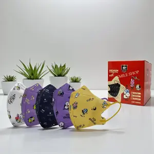 MASKER DUCKBILL KIDS USIA 4-12THN,1 BOX 50PCS MIX