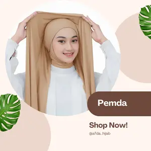 Pashmina Instan Oval Rayon Airflow Model Terbaru Hijab Fashion Muslimah Bahan Lembut Tidak Panas Nyaman Dipakai Seharian