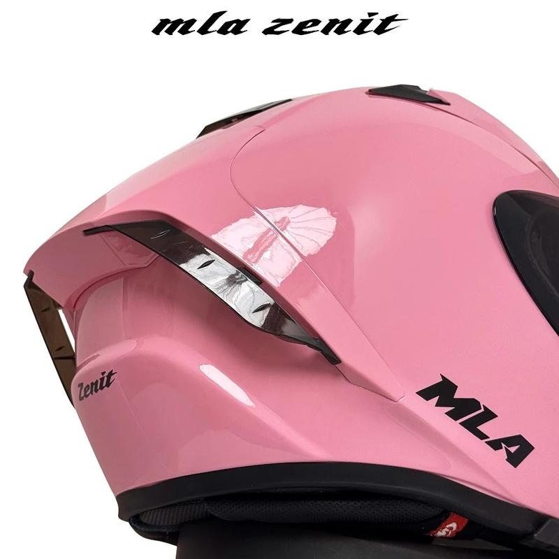 Product Introduction of Helm Half Face MLA ZENIT Pink Fastel visor smoke / hitam Helm Premium Untuk Pria Dan Wanita Dewasa SNI COD. Motorcycle 1