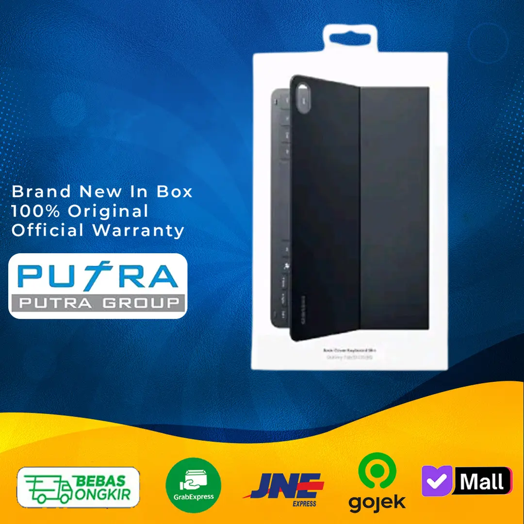 (RESMI) Book Cover Keyboard Slim Samsung Galaxy Tab S11 | S11 Ultra