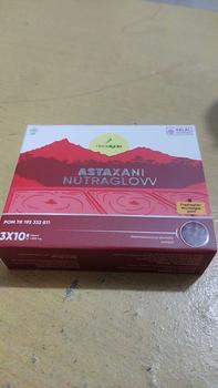 Product Review of Suplemen Kecantikan Astaxani Nutraglow - Natural Astaxanthin 10 mg - Nutrisi Alami Mencerahkan Memudarkan Flek Hitam Mencegah Penuaan Dini Pada Kulit [BPOM & HALAL] from Y**y L** 0