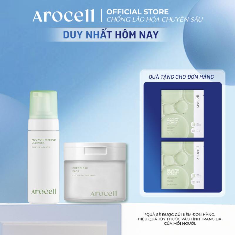   KOL  Combo Sữa Rửa Mặt Và Toner Pad Làm Sạch Sâu Thu Nhỏ Lỗ Chân Lông 