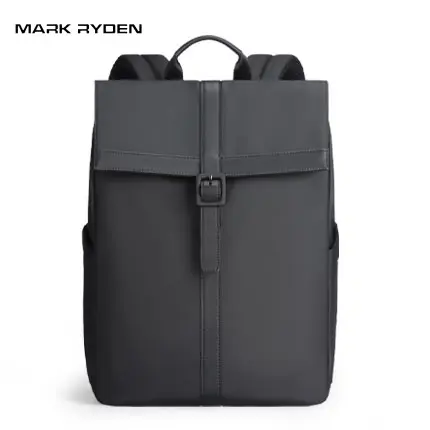 MARK RYDEN Backpack, 15.6-inch laptop bag, multiple compartments, casual and simple, suitable for outdoor travel, lightweight, commuting, large capacity, water-resistant fabric, holiday gift
