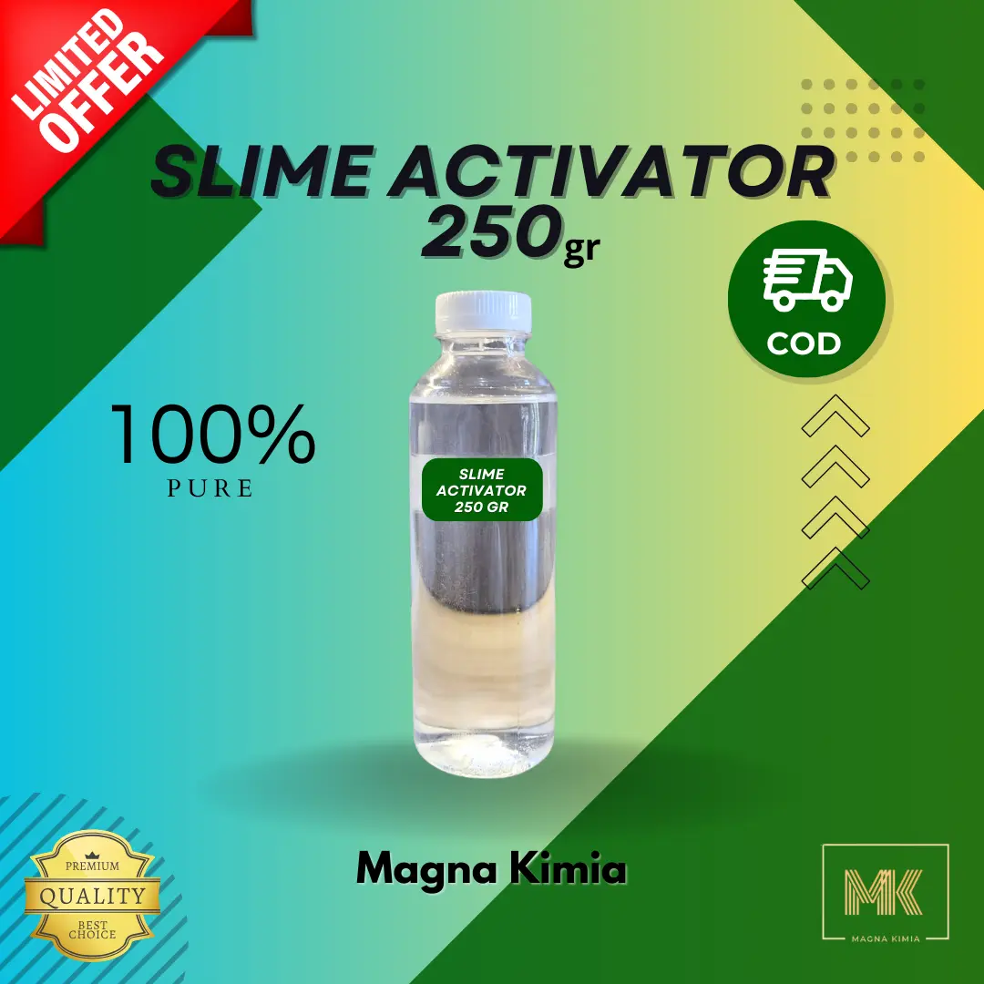 slime activator 250 gram - cairan pembuat slime- Bahan Premium untuk Membuat Slime yang Menyenangkan