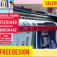 Gambar Cetak Spanduk/ Print Banner/ Baliho Online Murah Flexy Korcin 440 dari GamblangMediaPromo Kota Administrasi Jakarta Selatan 1 Tokopedia