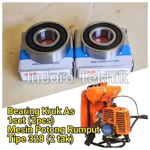 Bearing Set Kruk As Mesin Potong Rumput Gendong 2 tak 328