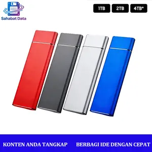 WD 1TB/2TB/4TB Portable External SSD – High-Speed USB 3.1 & Type-C/Micro, Shockproof & Stable Storage