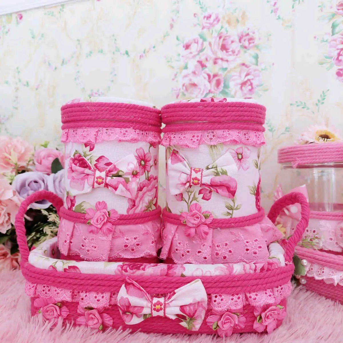(Kode 2) Toples Hias / Toples Shabby Cantik (SET)