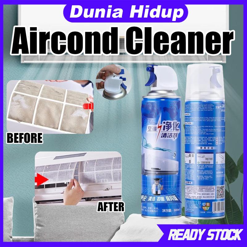 Aircond Cleaner 500ml Aircond Cleaning Spray Portable Aircon - TikTok ...
