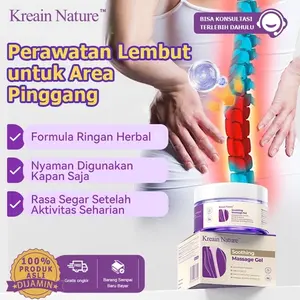 Pengiriman Gratis untuk Barang Panas &Kreain Nature Gel Nyaman Bahu – Formula Herbal untuk Kenyamanan dan Fleksibilitas