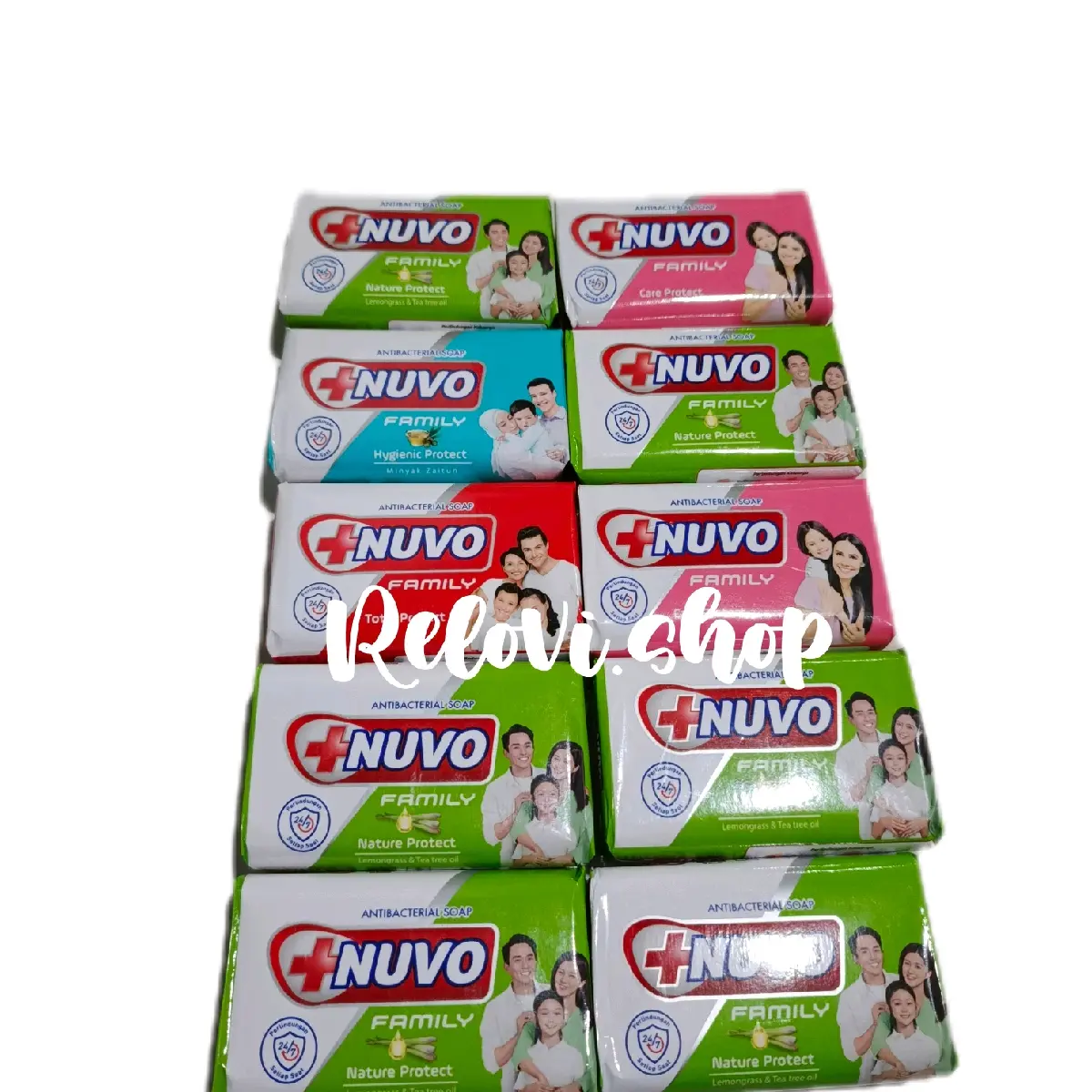 Paket 10 pcs NUVO batang 72gr (10pcs) Soap random