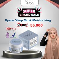 Gambar [CAMPAIGN TOP CREATOR] Byzoe DNA Salmon Mouisturizing Sleepmask  Barrier Repair Protection Glowing and Brightening Ceramide Hitam Mencerahkan Niacinamide Arbutin Memudarkan Bruntusan Kerutan Masker Wajah. dari Byzoe Kab. Jember 5 Tokopedia