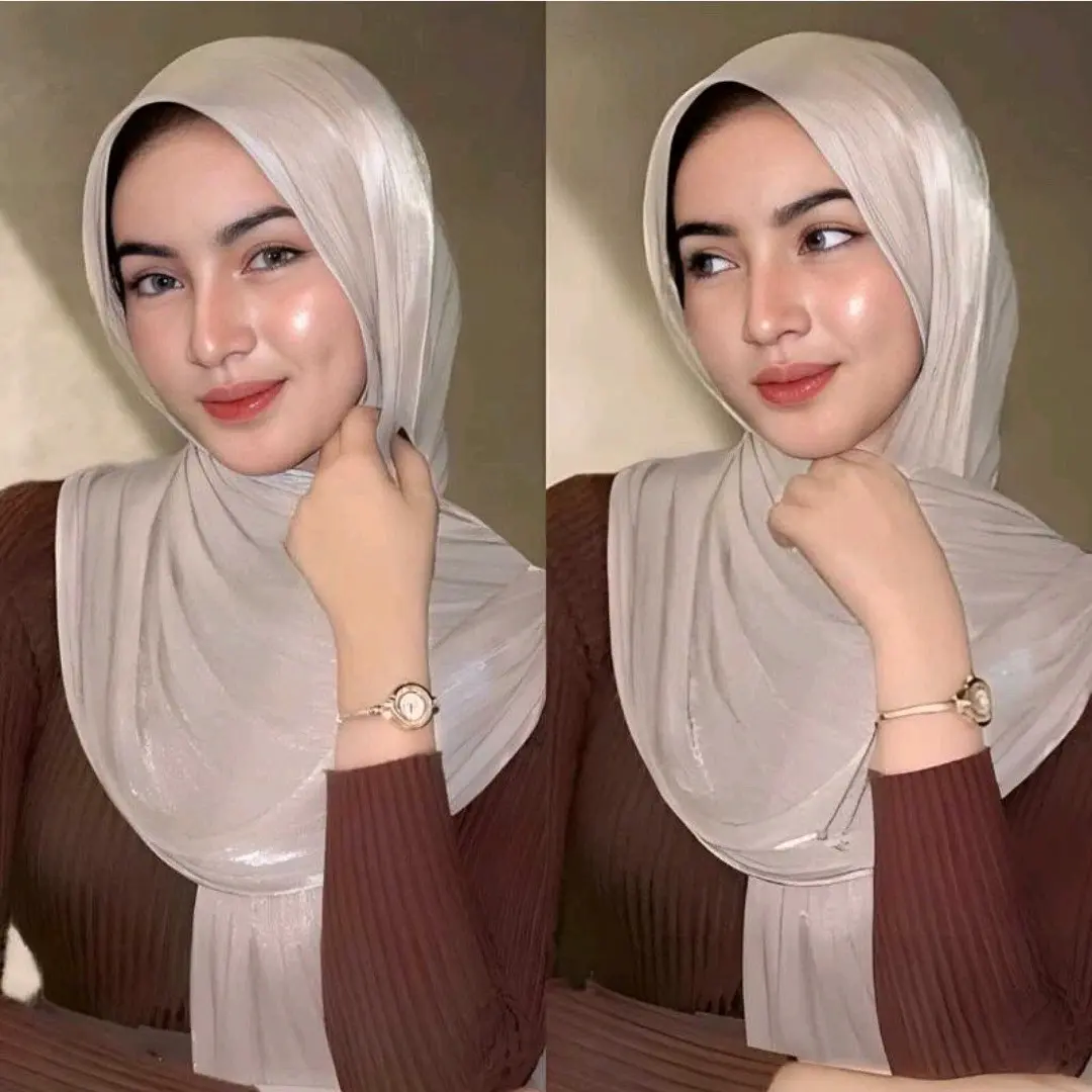 Pashmina shimmer luxury premium / pashmina mengkilat / pashmina shimmer yoryu / pashmina terbaru