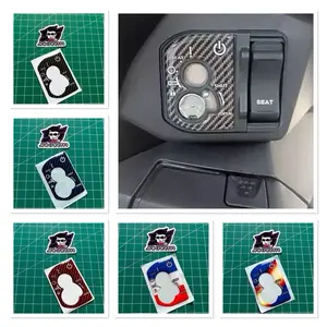 STIKER STICKER EMBLEM TUTUP KUNCI KONTAK BEAT DELUXE  2020-2022 SCOOPY 2021-2022 GENIO