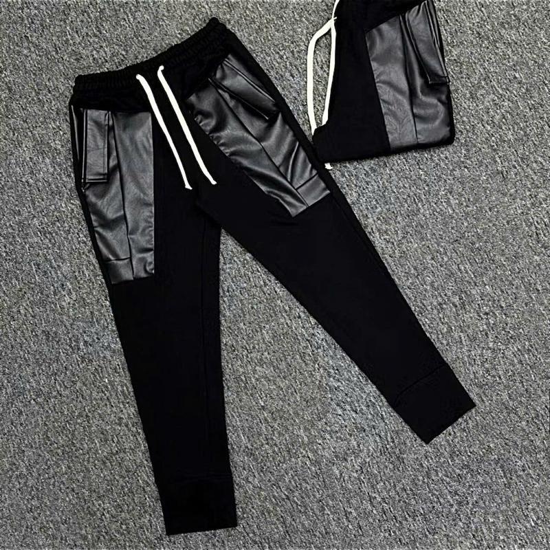 Quần nỉ vá chất thun lạnh bo chun dành cho nam nữ from unisex
