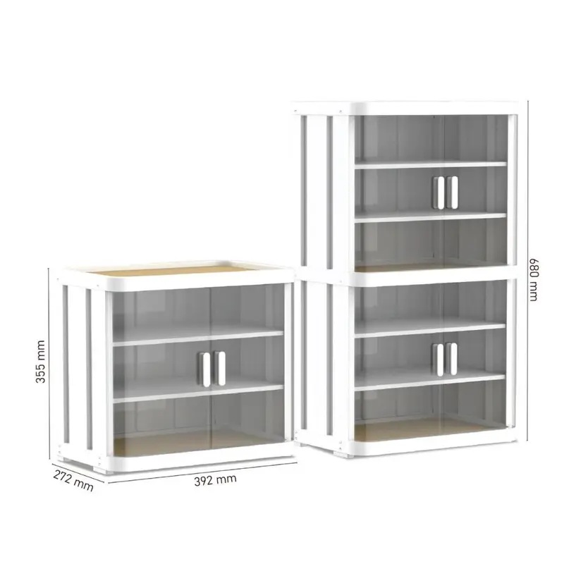 NAIBA - FOOD CABINET BISTRO (NANDOS) Dengan Pintu Furniture Dapur rakdapur 3