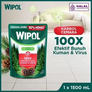 WIPOL Karbol Cemara 1500ML