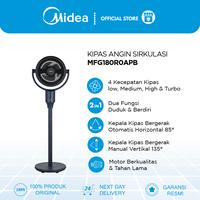 Gambar MIDEA Kipas Sirkulasi / Circulation Fan MFG180R0APB - Adjustable Height and Aroma Diffuser dari Midea Electronics Indonesia Kota Administrasi Jakarta Utara 1 Tokopedia