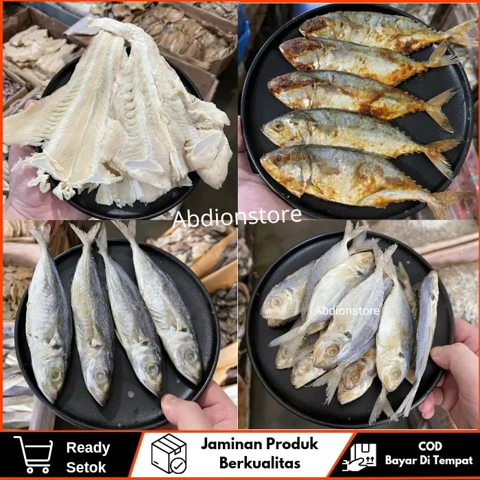 Murah Ikan Asin Tawes Belah Jumbo Fresh 250gr Enak Terjangkau Food Fish 1