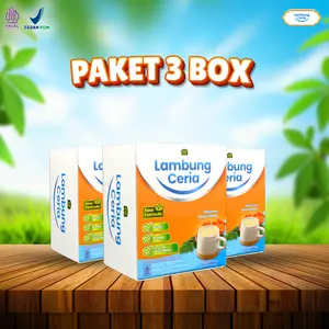 PAKET HEMAT 3 BOX LAMBUNG CERIA NEW FORMULA dr.Zaidul Akbar || original || suplement lambung || ISI 10 SACHET