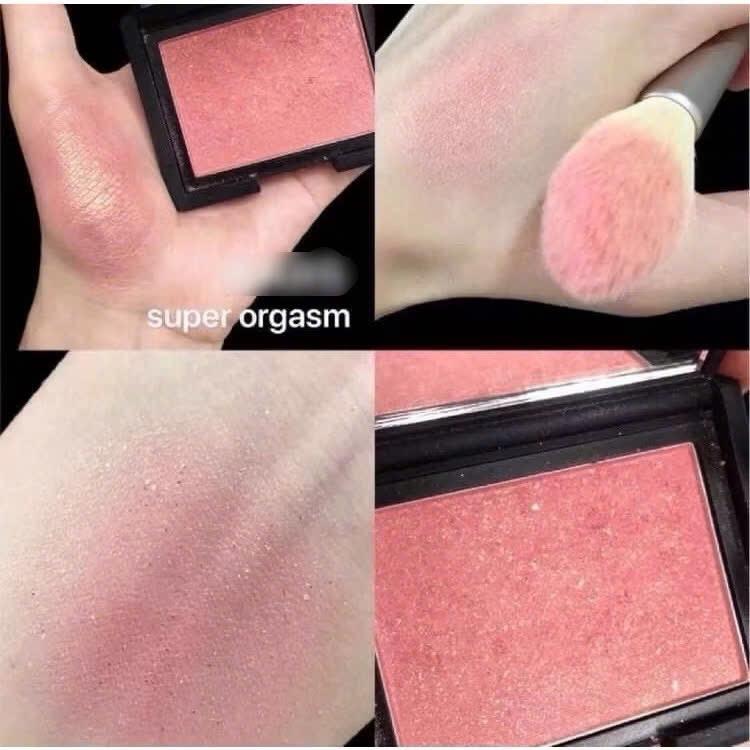 N.a.r.s Phấn Má Hồng Mini 3.5g Blush Fard À Joues 4030 Super Orgasm Màu Hồng Đào Hot Hit Chất Mịn Mượt Độ Bám Cao Tạo Làn Da Sáng Tự Nhiên 