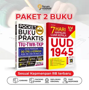 BUKU POCKET TIU TWK TKP (LATIHAN SOAL SKD CPNS) Soft Cover