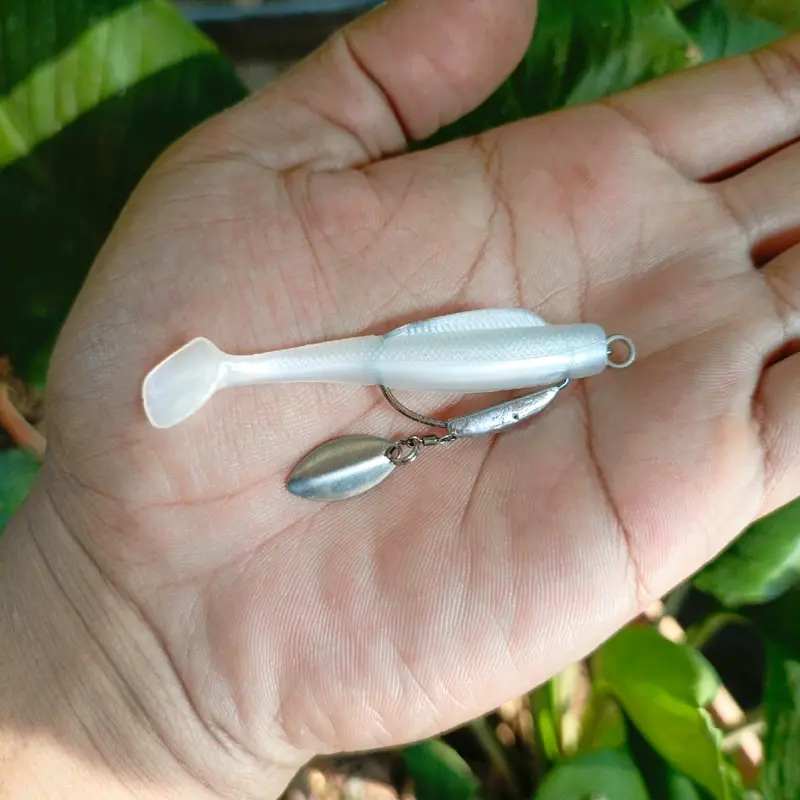 SOFT LURE 6cm Umpan Casting gabus untuk 1 pcs 4