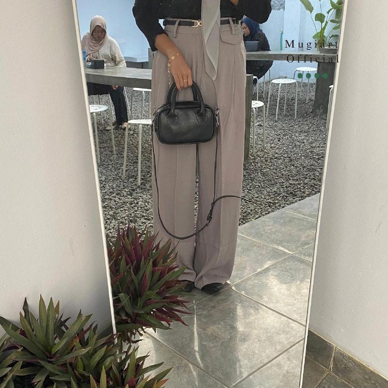 Tas Wanita Mugiart Esme Vintage BLACK - Handbag Tas Slempang 3