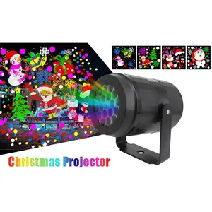 MASOGI MALL- FLDJL Lampu Proyektor Natal LED Outdoor 16 Pattern Waterproof 240V 5W - FL12V