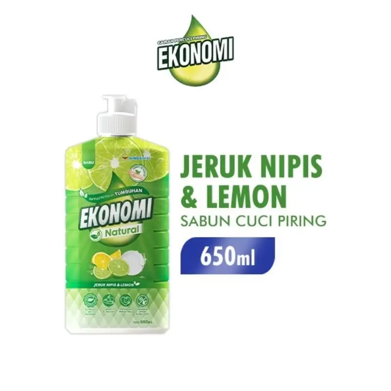 sabun cuci piring ekonomi botol 650ml 1pcs