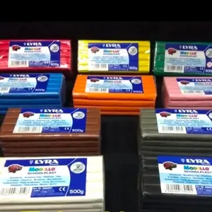 MALAM / DAS / PLASTISIN / LYRA MODELLING CLAY CLR/500GR BANTEX