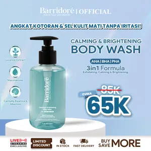 [Barridore] Sabun Mandi Anti Kusam & Jerawat Badan – Barridoré Calming Brightening Body Wash