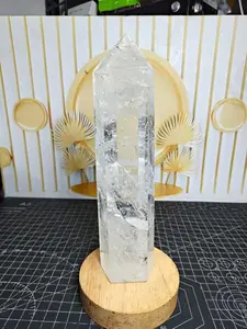 Crystal Natural Tower Clear Quartz (2)  Asli Batu Alam