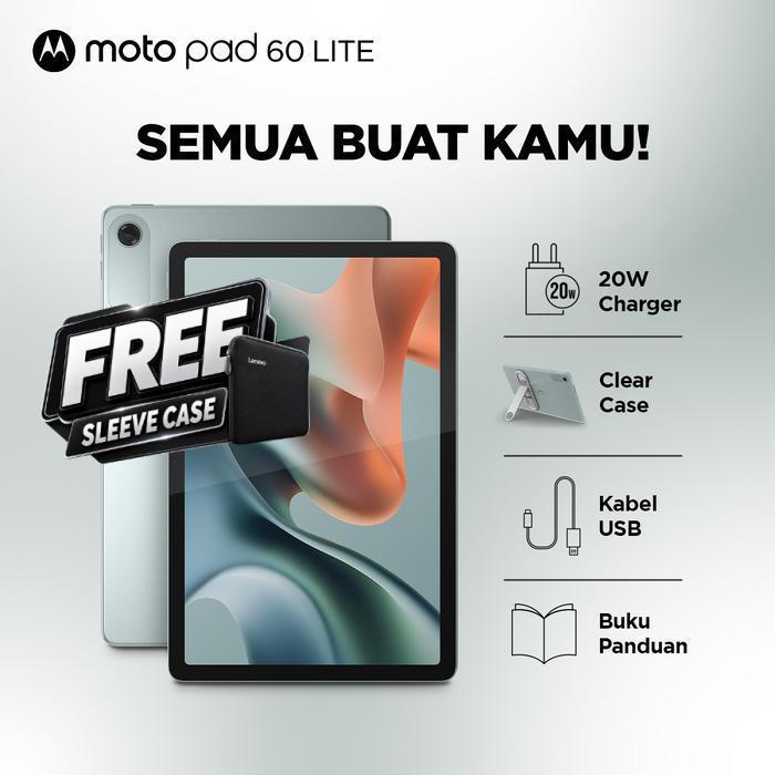 Gambar LENOVO MOTOPAD 60 NEO / MOTOPAD LITE 4GB 128GB 11.0 INCH - MOTOPAD 60 NEO - 4GB 128GB+STYLUS dari Gaming Laptop ID Kota Administrasi Jakarta Utara Tokopedia