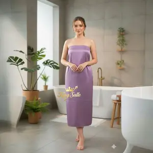 Kemben Spa Salon Katun All Size Panjang bahan satin motif polos adem