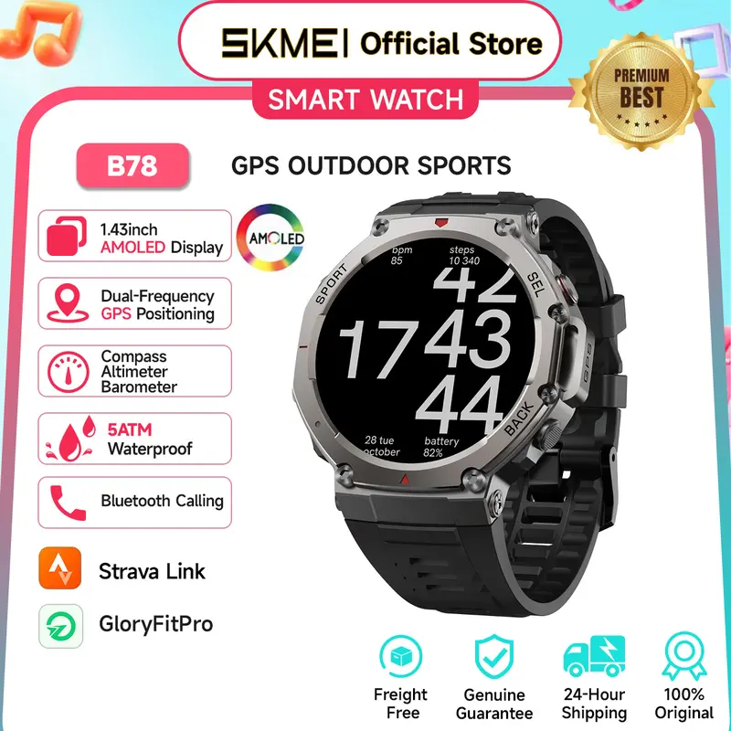 Skmei Bozlun Fitness Armband Fitness Tracker Skmei Smart Watch - Main Image