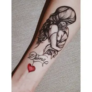 Tatto temporary model ibu dan anak model YR-002 tato tempore