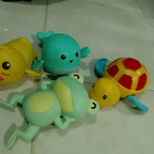 Bath Toys Mainan Mandi Anak Bathing Toys Pendidikan Set Hadiah Bayi Animals & Nature Tidak