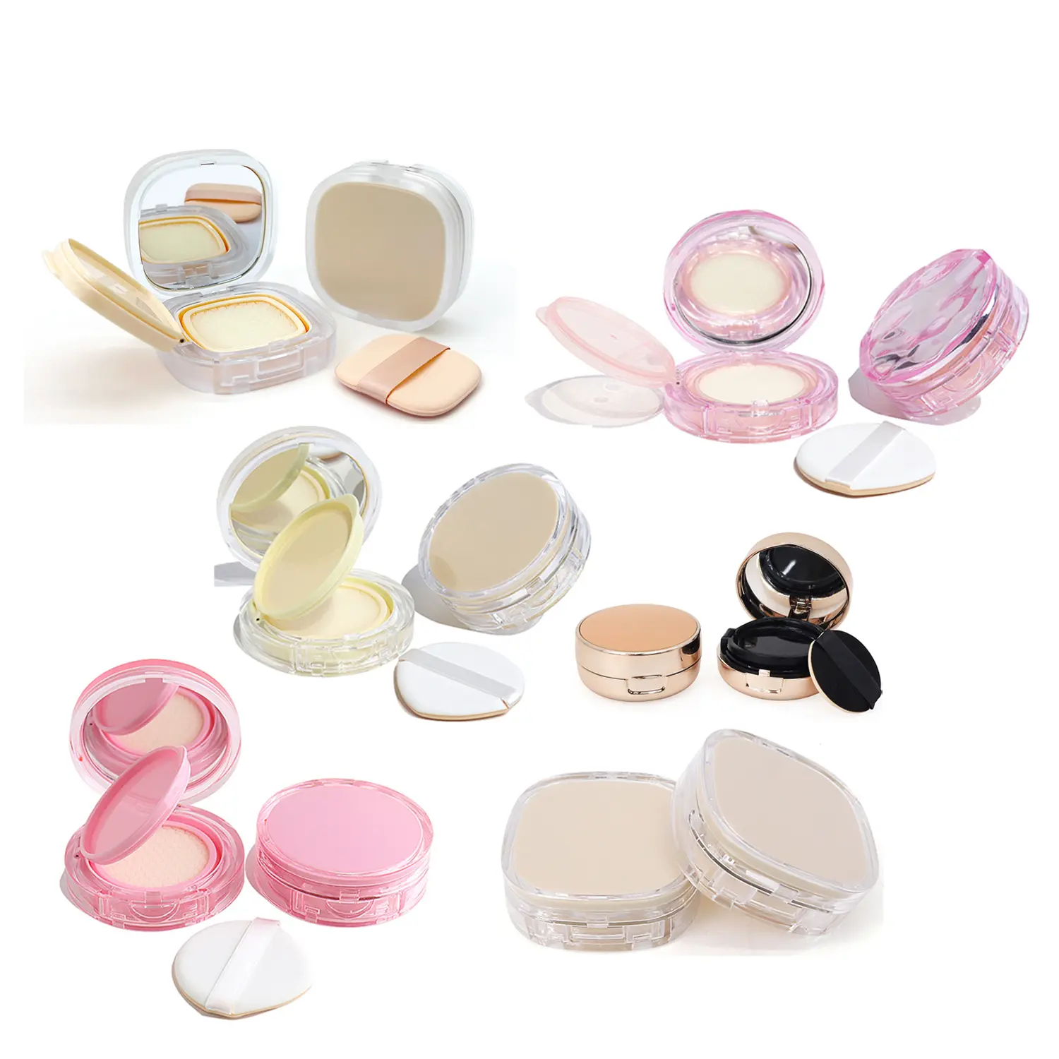 Tempat BB Cushion Tempat BB Cream Tempat Bedak Cair Foundation Wadah BB Cushion