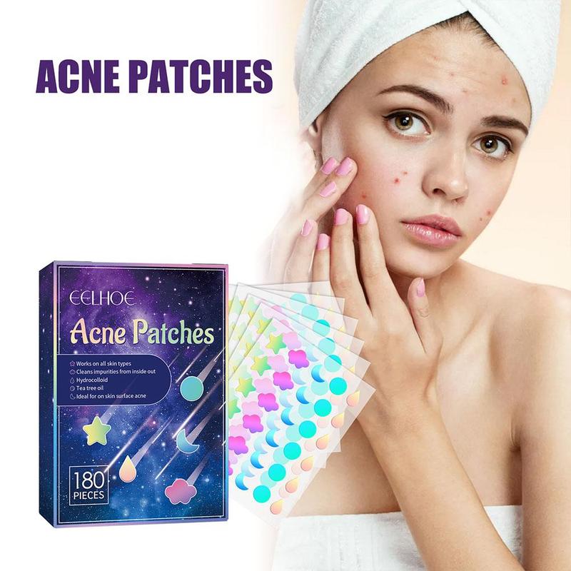 Product Introduction of 180pcs/box Hydrocolloid Acne Patch Pimple Repair Patch Ance Colorful Starry Care Face Sky L7K7 25