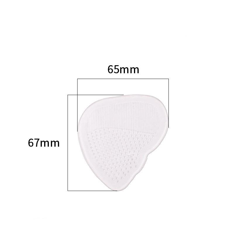 Product Introduction of Miếng Lót Chống Trượt Bằng Silicon, 1 Đôi, Miếng Lót Trong Suốt Vô Hình Cho Bàn Chân Trước, Giày Cao Gót, Chống Mài Mòn 16