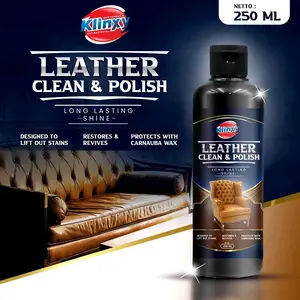 LEATHER CLEANER pembersih perawatan tas jaket sofa kulit pengkilap 250ml