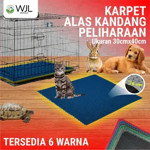 WANJIALE Alas Kandang Kucing / Alas Kandang Anjing / Alas Kandang Tortoise 30x40cm - Jaring