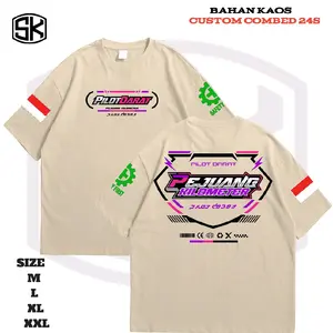 Kaos Pilot Darat Pejuang Kilometer New V4 / Baju T-shrit Premium