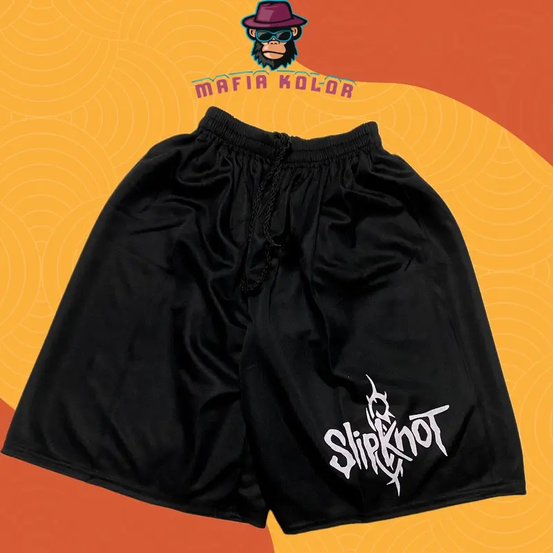 Promo Boxer 50 Ribu Dapat 5 Pcs Celana Pendek Boxer Kolor Dalaman Pria Wanita Celana Metal BLACK FLAG SLIPKNOT Surfing Sport Santai Tidur Rebahan Olahraga Voli Basket 4