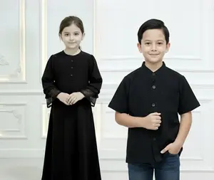 READY STOK abaya MAWA KIDS sarimbit mix renda raya series