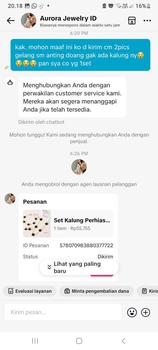 Product Review of Set Kalung Perhiasan Titanium Wanita bunga hitam Terlaris kalung  titanium kalung bunga hitam kalung clover from c**️ 2