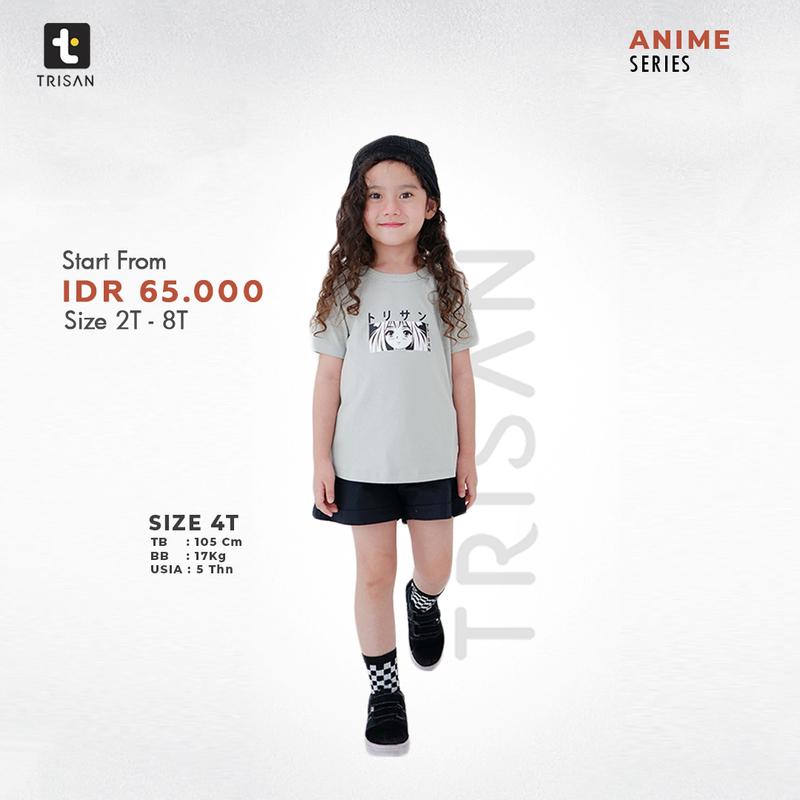 BAJU ANAK PEREMPUAN TRISAN UMUR 1- 8TAHUN  100℅ KATUN 5