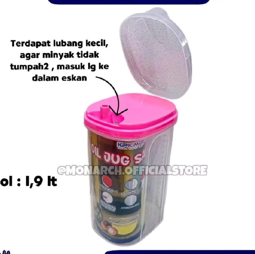Wadah minyak sally 2 liter