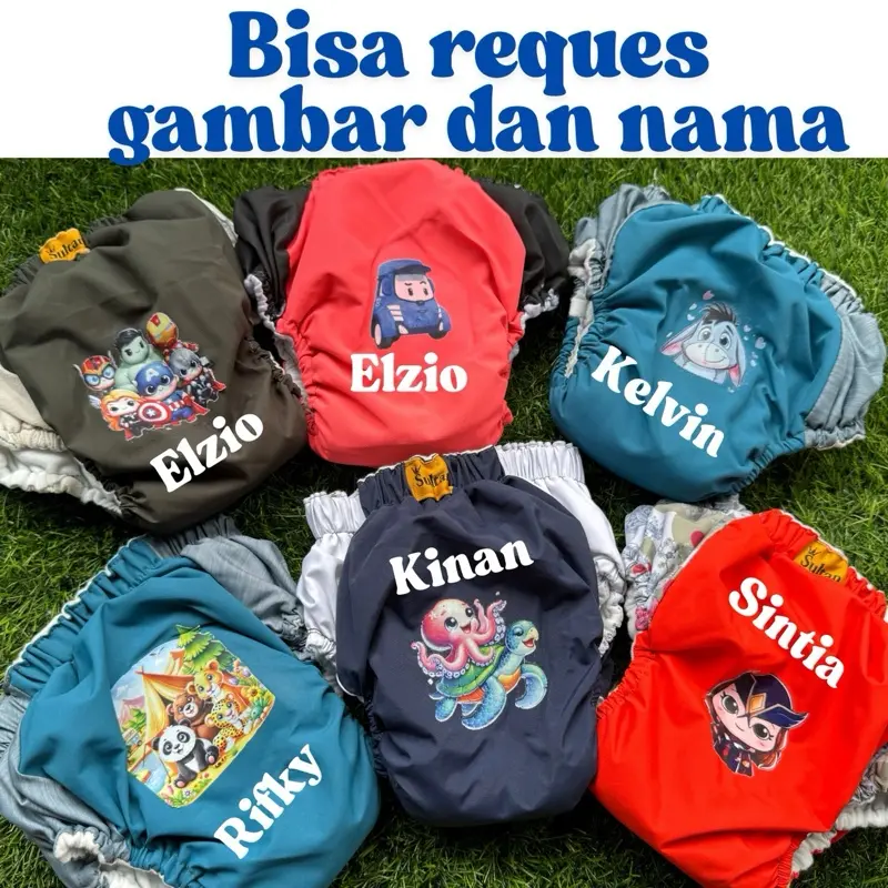 clodi celana celana aio  Bayi Diaper Popok 2